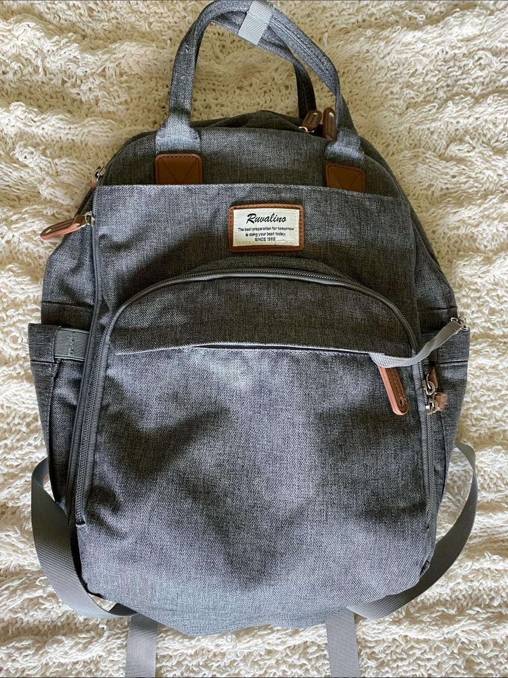 Ruvalino Diaper Bag Backpack - Great Condition